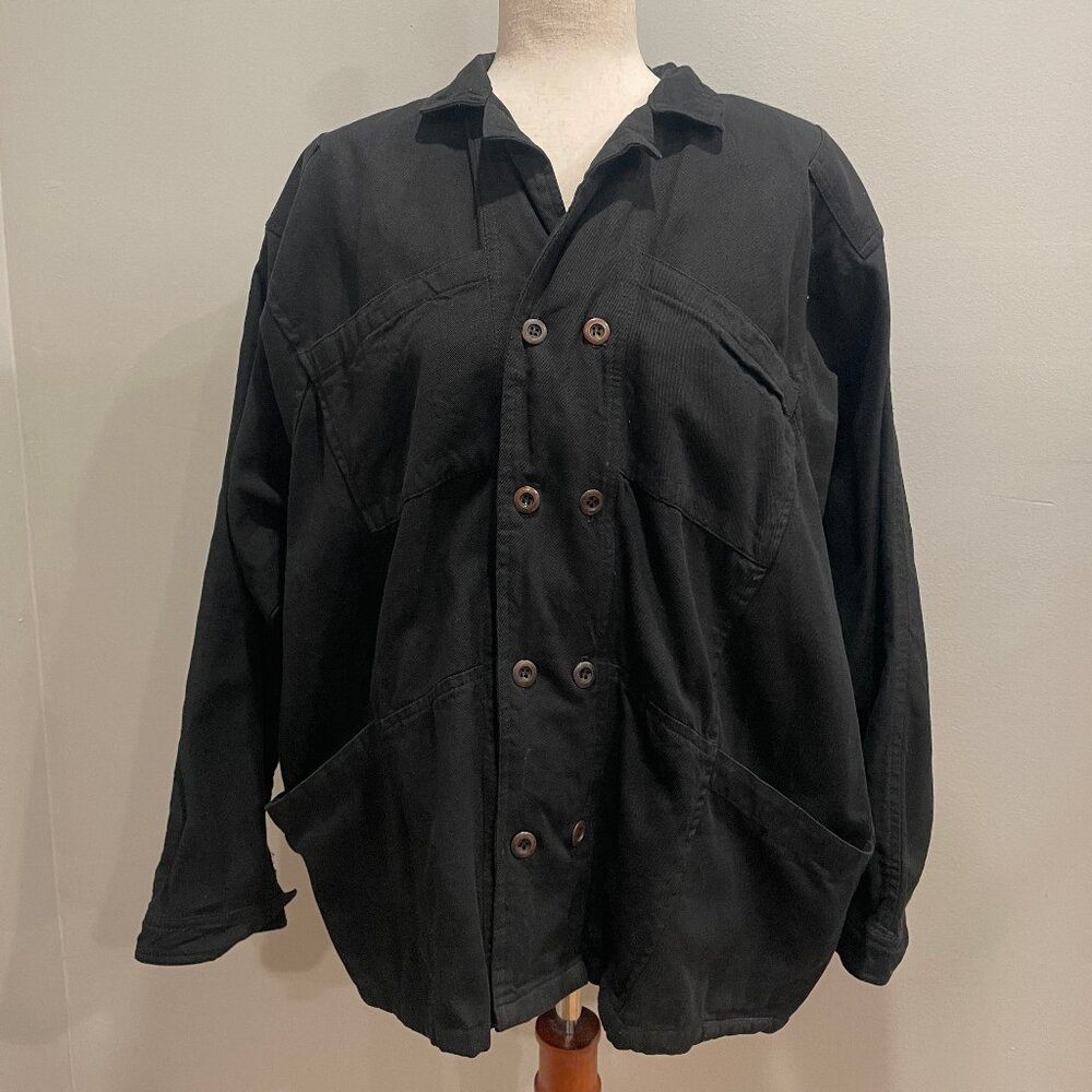 Colours Black Denim Jacket